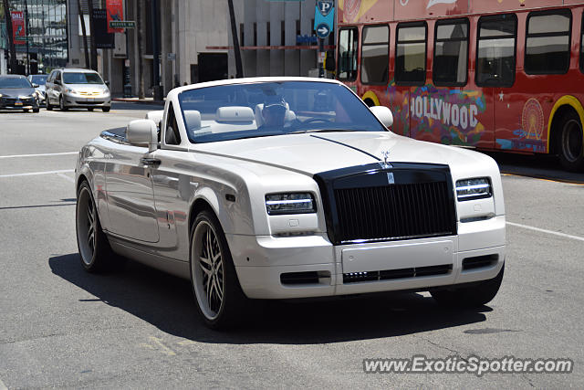 Rolls-Royce Phantom spotted in Beverly Hills, California