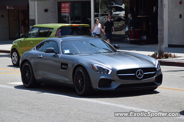 Mercedes AMG GT spotted in Beverly Hills, California