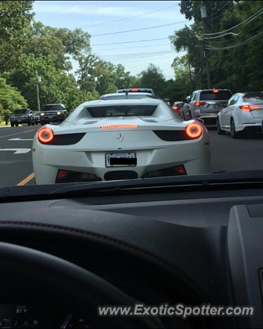 Ferrari 458 Italia spotted in Alexandria, Virginia