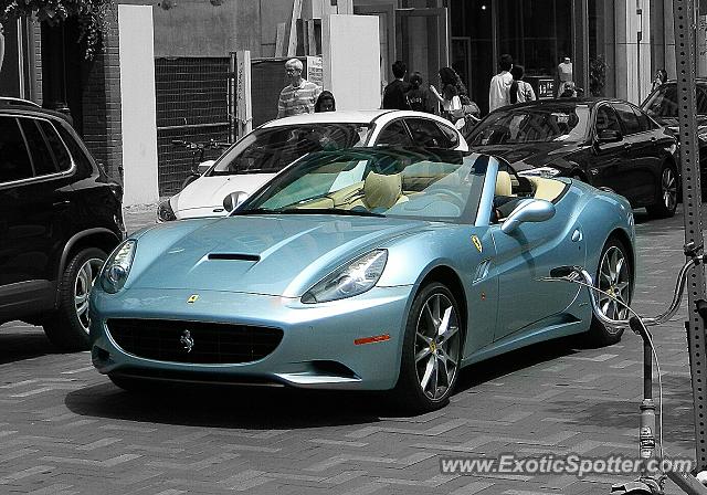 Ferrari California spotted in Toronto, Canada