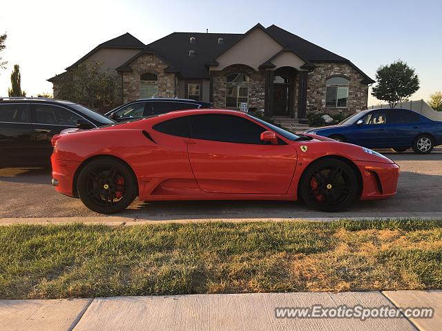 Ferrari F430 spotted in Sandy, Utah