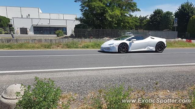 Lamborghini Huracan spotted in Modena, Italy