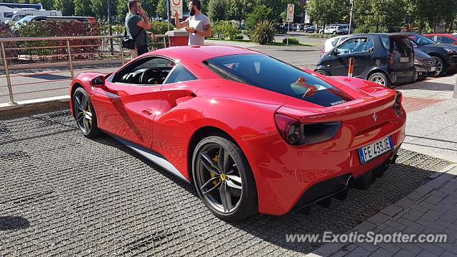 Ferrari 488 GTB spotted in Maranello, Italy