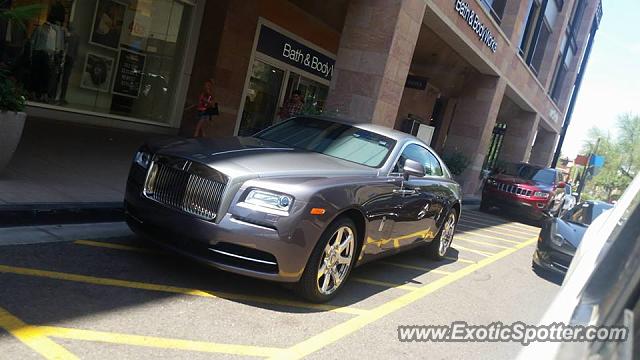 Rolls-Royce Wraith spotted in Scottsdale, Arizona