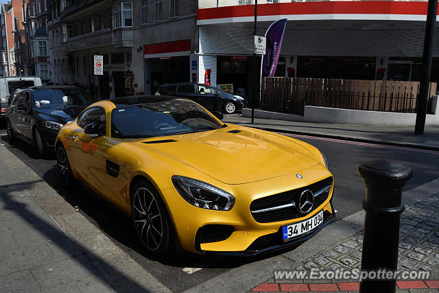 Mercedes AMG GT spotted in London, United Kingdom