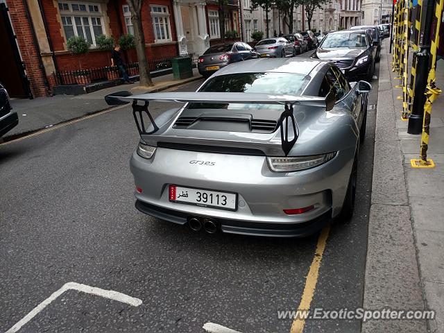 Porsche 911 GT3 spotted in London, United Kingdom