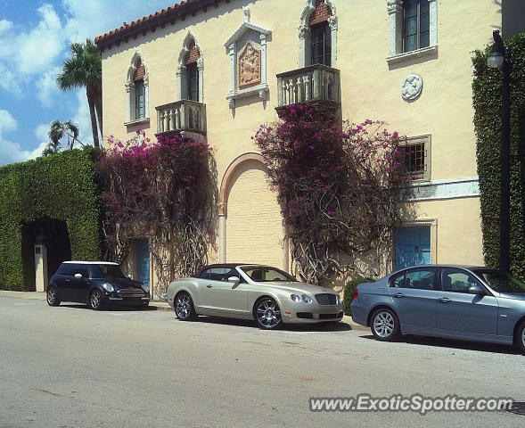 Bentley Continental spotted in Palm Beach, Florida