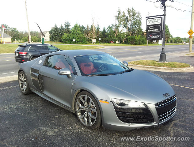 Audi R8 spotted in London, Ontario, Canada