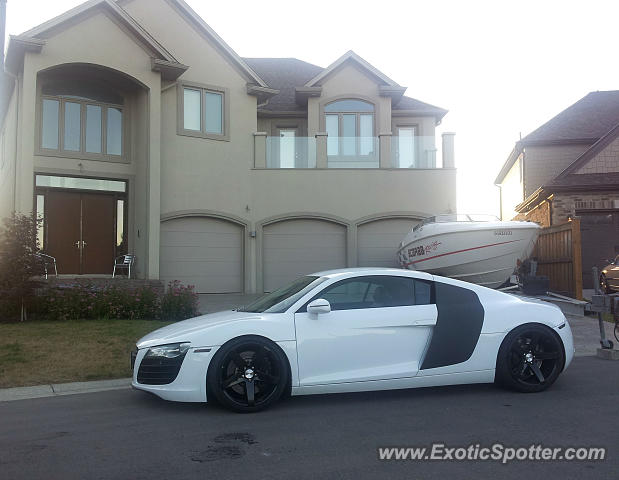 Audi R8 spotted in London, Ontario, Canada