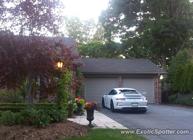 Porsche 911 GT3 spotted in London, Ontario, Canada