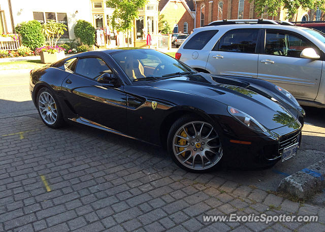 Ferrari 599GTB spotted in NiagaraOnTheLake, Canada