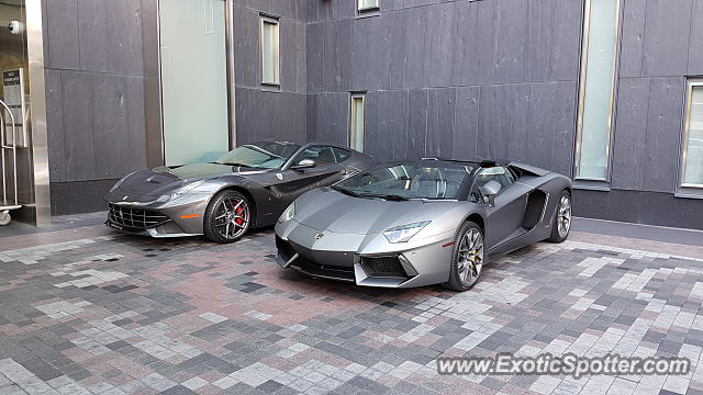 Lamborghini Aventador spotted in Toronto, Canada