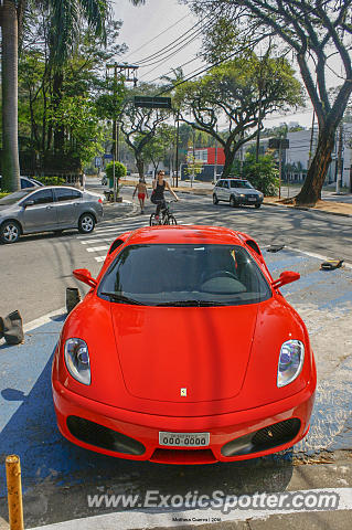 Ferrari F430 spotted in São Paulo, Brazil