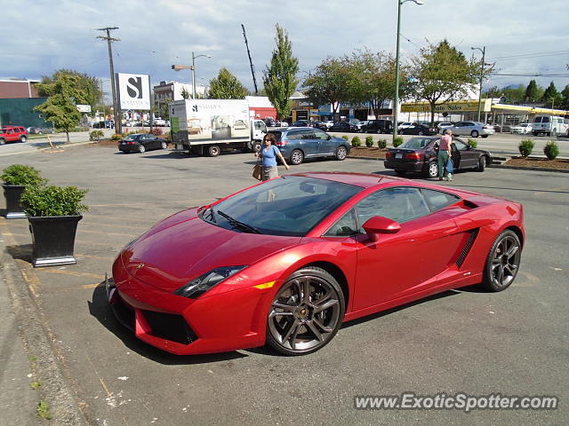 Lamborghini Gallardo spotted in Vancouver, Canada