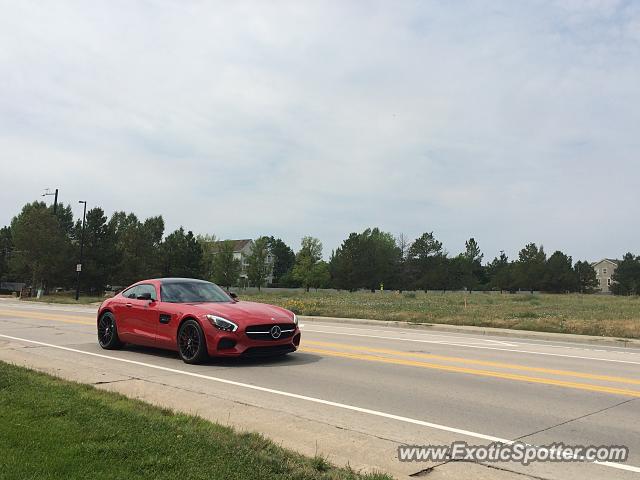 Mercedes AMG GT spotted in Castle pines, Colorado