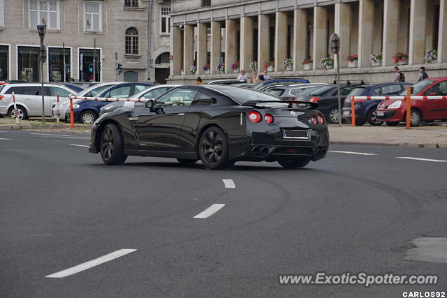 Nissan GT-R spotted in Warsaw, Poland