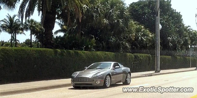 Aston Martin Vanquish spotted in Palm Beach, Florida