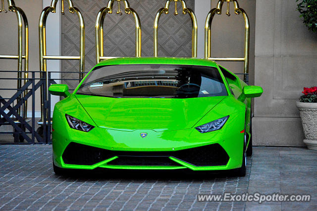 Lamborghini Huracan spotted in Beverly Hills, California