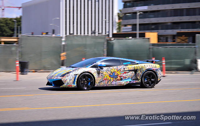 Lamborghini Gallardo spotted in Los Angeles, California