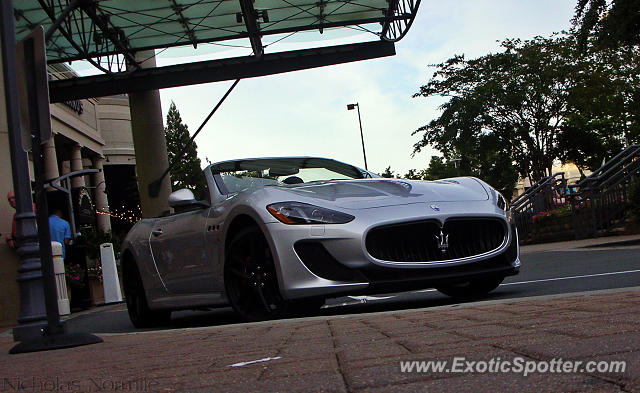 Maserati GranCabrio spotted in Charlotte, North Carolina