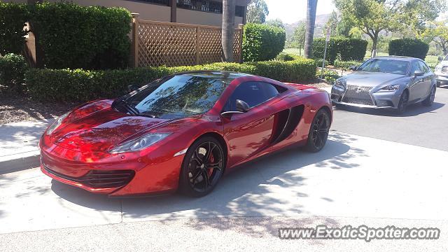 Mclaren MP4-12C spotted in San Diego, California