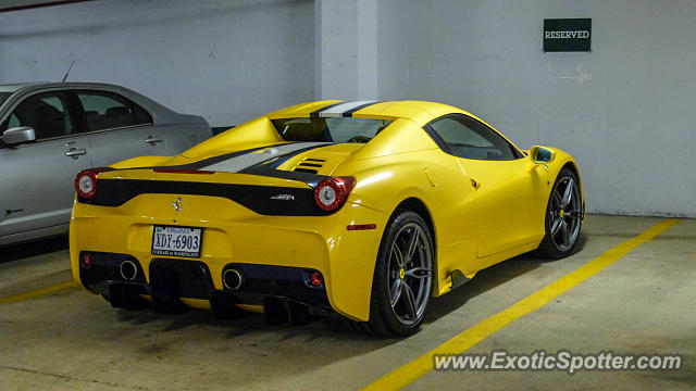 Ferrari 458 Italia spotted in Georgetown, DC, Maryland