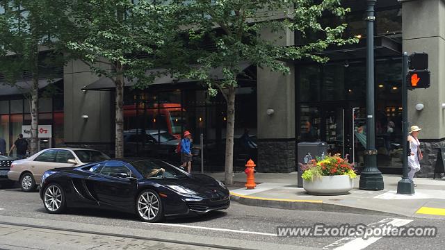 Mclaren MP4-12C spotted in Portland, Oregon