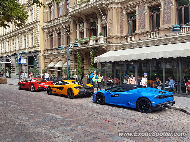 Lamborghini Huracan spotted in Helsinki, Finland