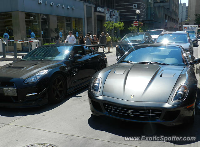 Ferrari 599GTB spotted in Toronto, Canada