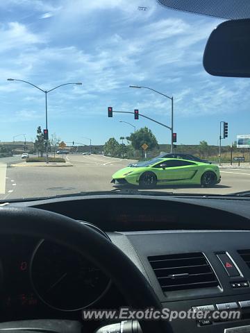 Lamborghini Gallardo spotted in San Diego, California