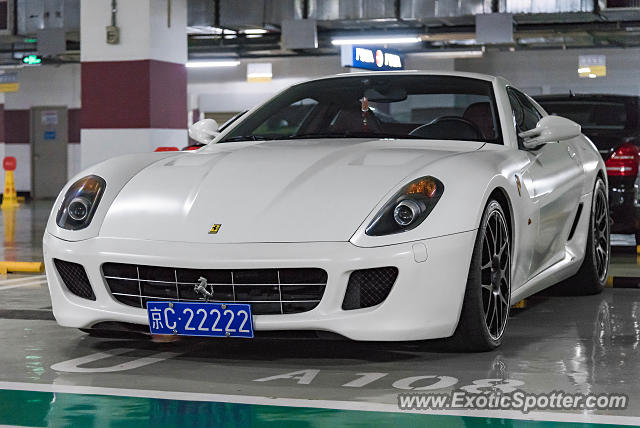 Ferrari 599GTB spotted in Beijing, China