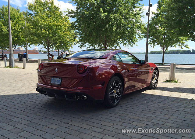 Ferrari California spotted in Toronto, Canada