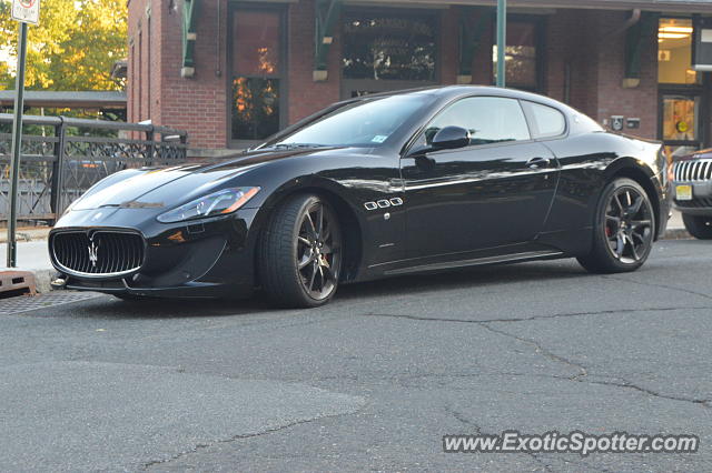 Maserati GranTurismo spotted in Summit, United States