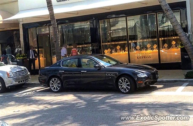 Maserati Quattroporte spotted in Palm Beach, Florida