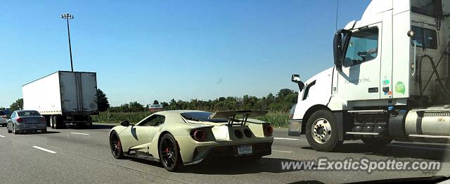 Ford GT spotted in Unknown, Michigan