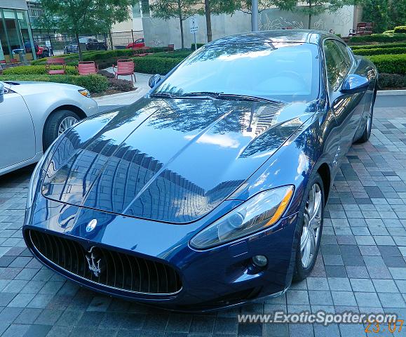 Maserati GranCabrio spotted in Toronto, Canada