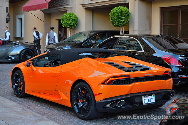 Lamborghini Huracan spotted in Beverly Hills, California