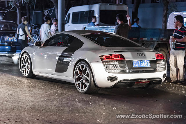 Audi R8 spotted in Beijing, China