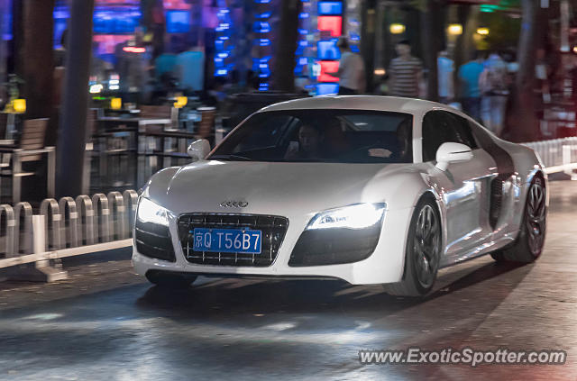 Audi R8 spotted in Beijing, China