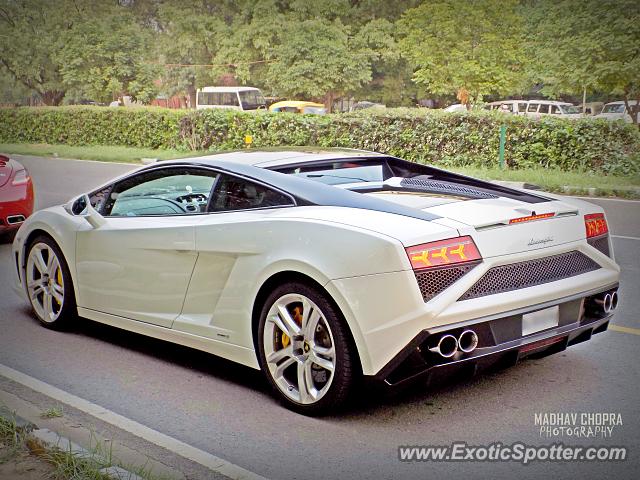 Lamborghini Gallardo spotted in Chandigarh, India