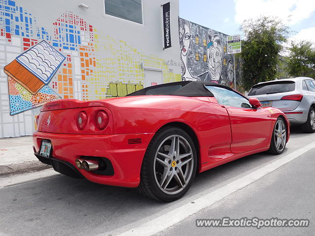 Ferrari 360 Modena spotted in Miami, Florida