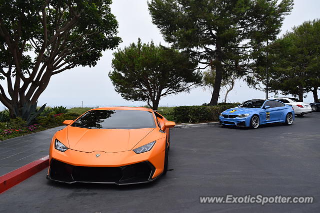 Lamborghini Huracan spotted in Newport Beach, California