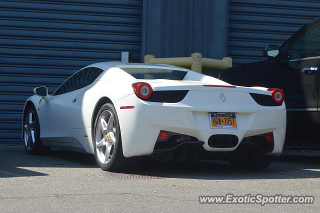 Ferrari 458 Italia spotted in Manhattan, New York