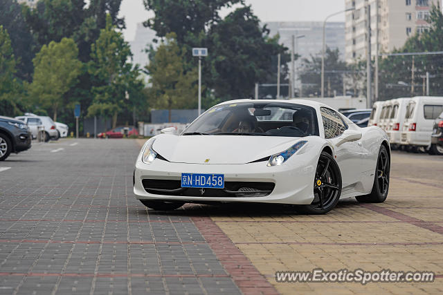 Ferrari 458 Italia spotted in Beijing, China