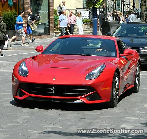 Ferrari F12 spotted in Toronto, Canada