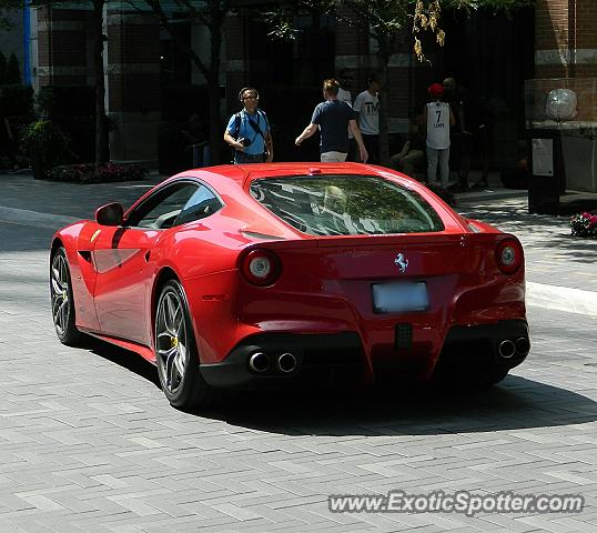 Ferrari F12 spotted in Toronto, Canada