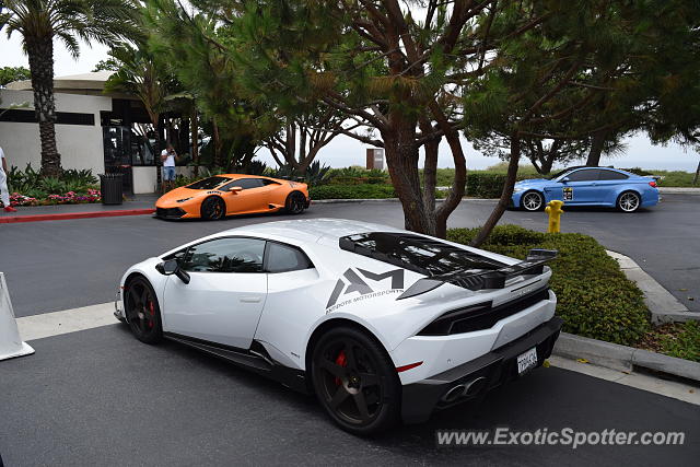 Lamborghini Huracan spotted in Newport Beach, California