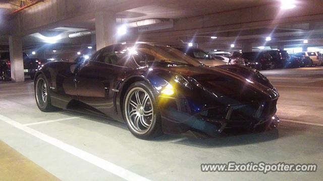 Pagani Huayra spotted in Dallas, Texas