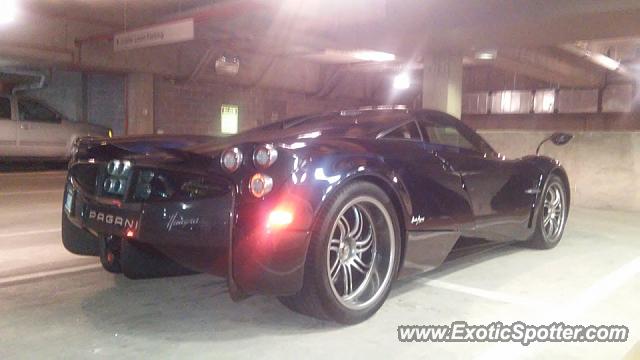 Pagani Huayra spotted in Dallas, Texas