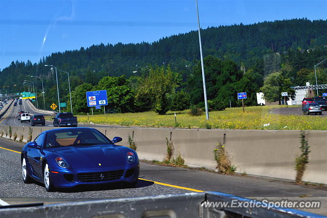 Ferrari 599GTB spotted in Oregon City, Oregon